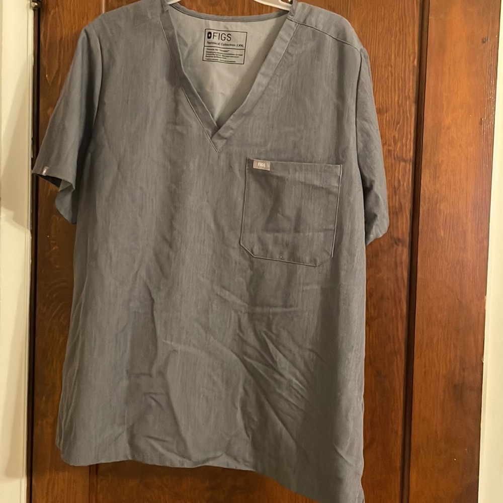 Figs scrubs set- graphite